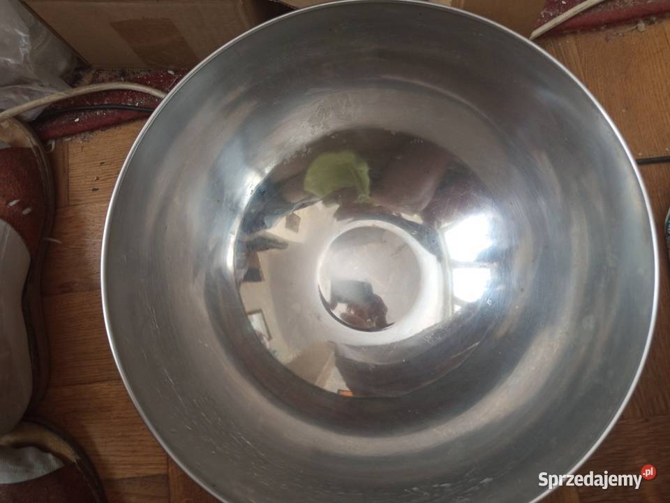 Miska stalowa wysoka Miski