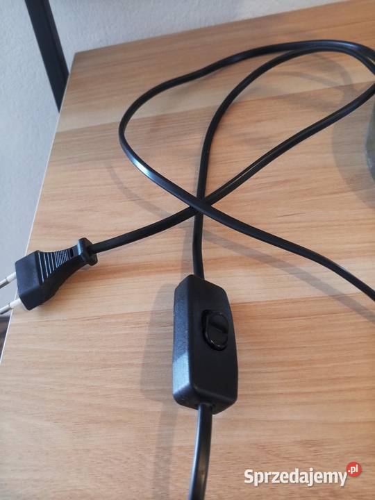 Lampka nocna stołowa Glamour z abażurem sprzedam