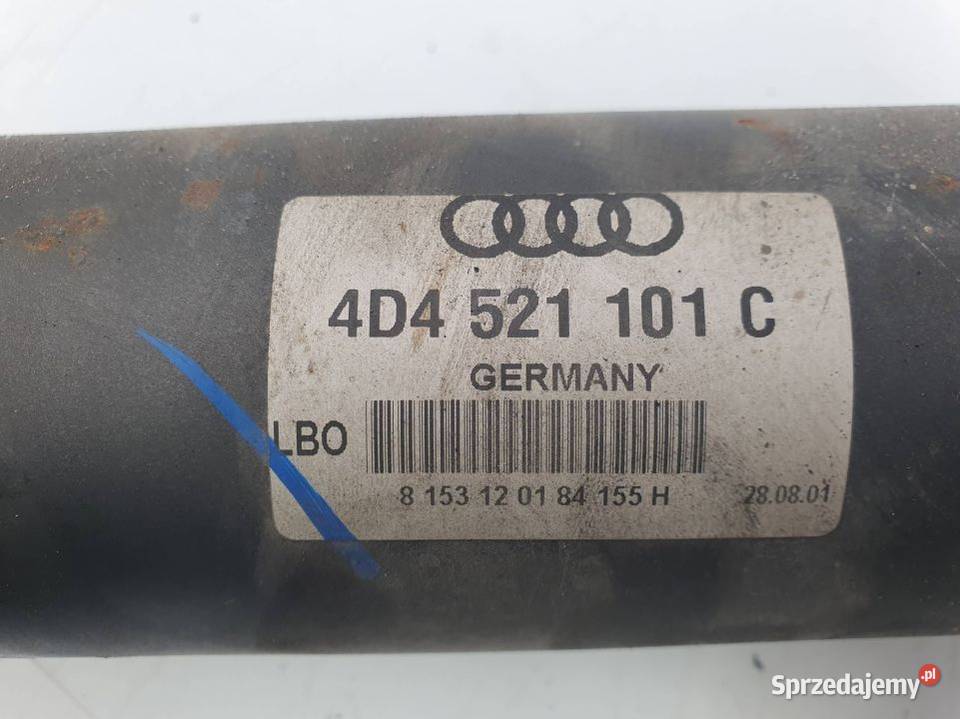 WAŁ NAPĘDOWY AUDI A8 D2 4D4521101C