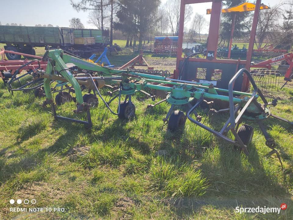 Przewracarka przetrząsarka DeutzFahr KH364 nieuszkodzony Zgrabiarki i przetrząsacze kujawsko-pomorskie