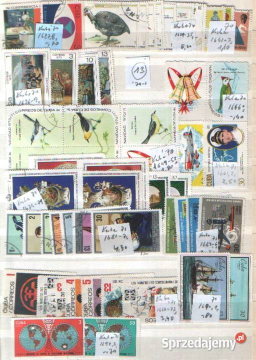 Zn Kuba Mi 1461 2 kas 1969 Gliwice