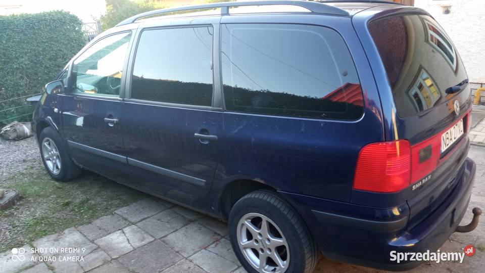 Sprzedam VW Sharan 20 benzynagaz 2000r 1989cm3 Bartoszyce