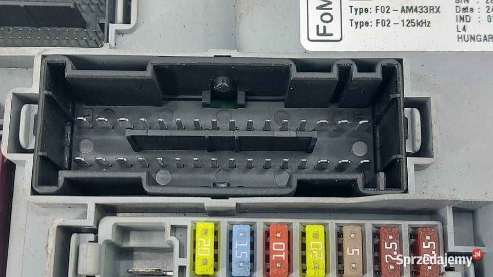 FORD FIESTA KA II 12 13r skrzynka moduł BSI świętokrzyskie