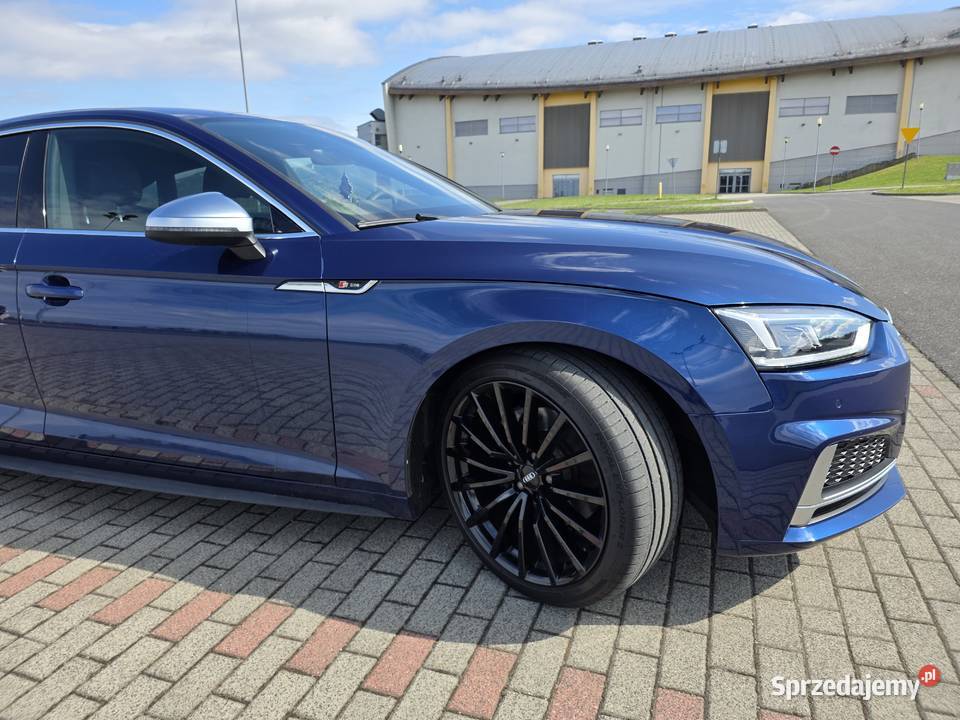 Audi A5 F5 Sportback B9 Quattro Sline 2017 30TDI światła do jazdy dziennej Bielsko-Biała
