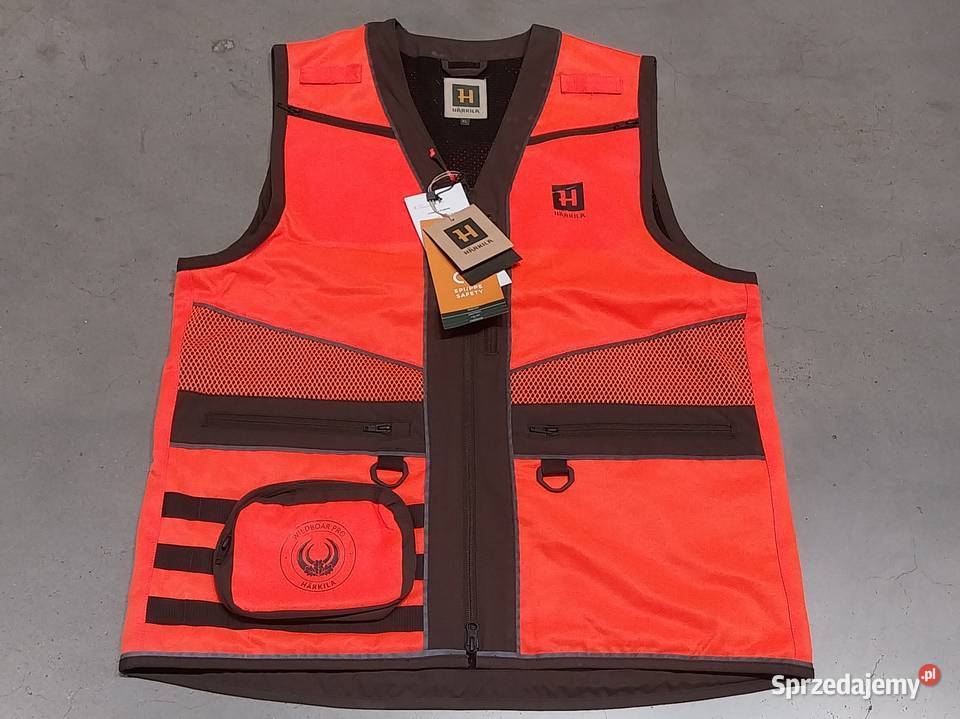 Kamizelka Harkila Wildboar Pro Orange blaze Brow Czeladź