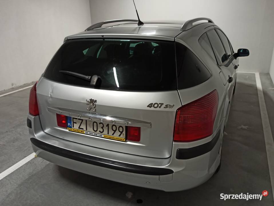 Peugeot 407 SW 16 HDi Zarejestrowany Możliwa nieuszkodzony Strzałkowo