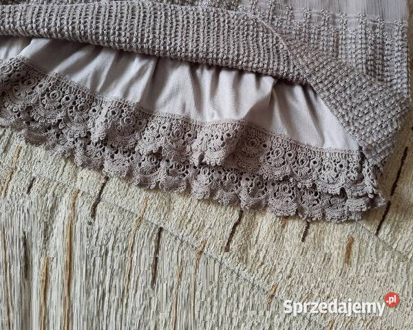 SPÓDNICA beżowa podszewka z falbaną nowa mazowieckie