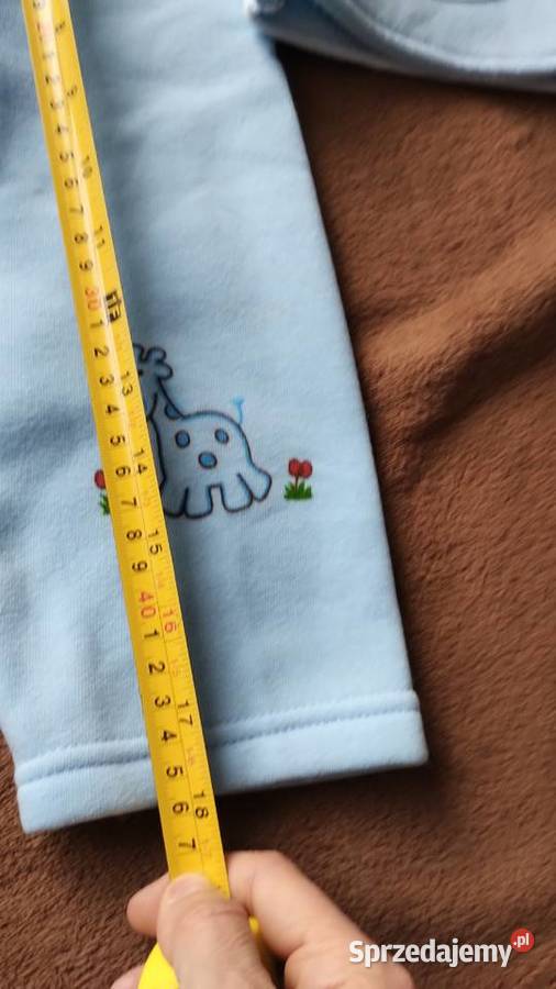 komplet chłopięcy spodnie bluza kamizelka