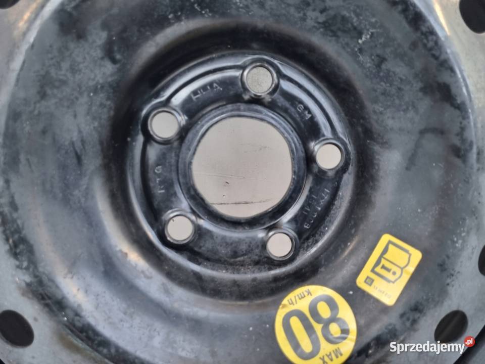 KOŁO DOJAZDOWE Opel Insignia A dojazdówka 12570 Chełm