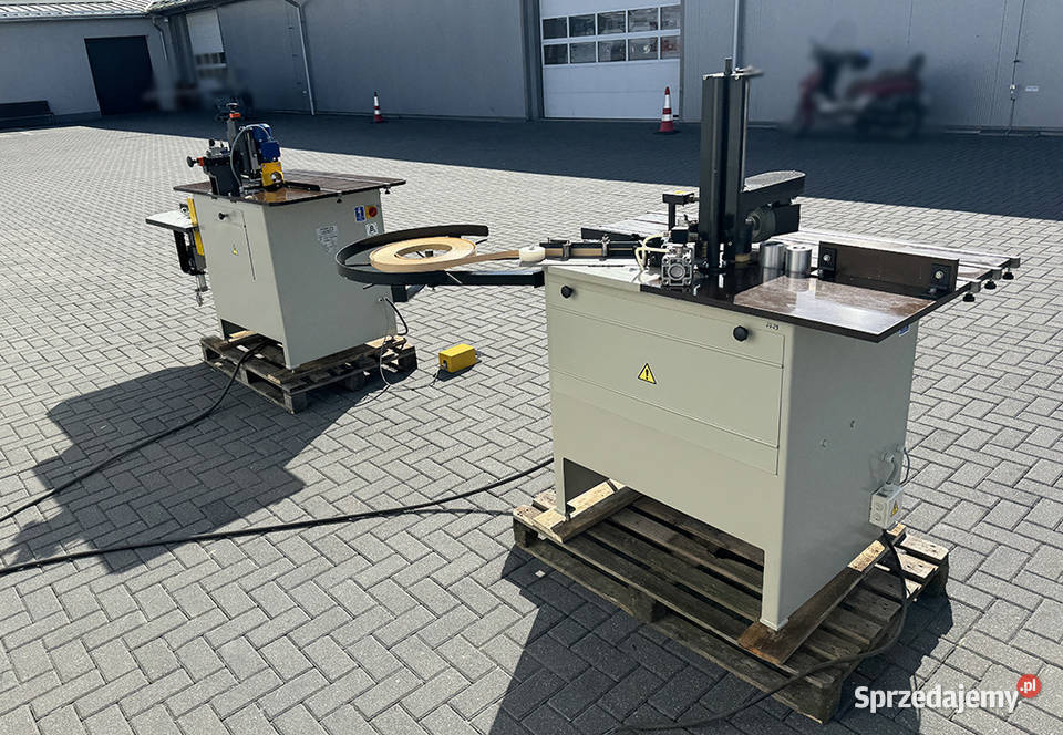 Okleiniarka stolikowa JAROMA frezarka do obrzeży Sierakowska Huta