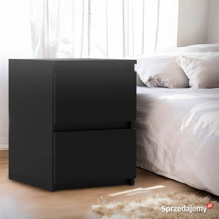 Szafka Nocna Czarna 40 Nowoczesna Stolik Nocny Elbląg sprzedam