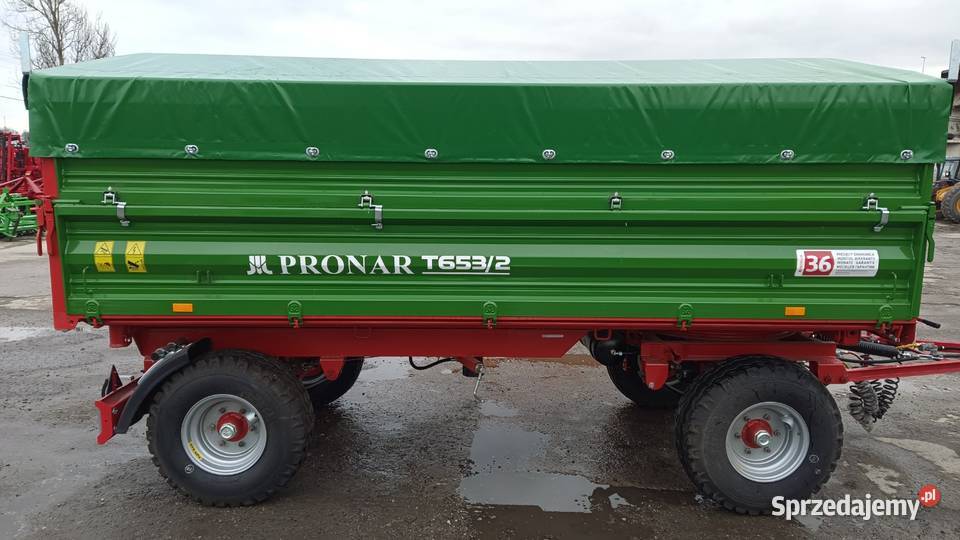 NOWA Przyczepa rolnicza dwuosiowa PRONAR T6532 Opoczno