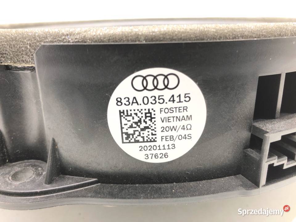 GŁOŚNIK DRZWI PRZÓD LEWY AUDI Q3 II 83A035415 osobowe Sprzęt audio fabryczny