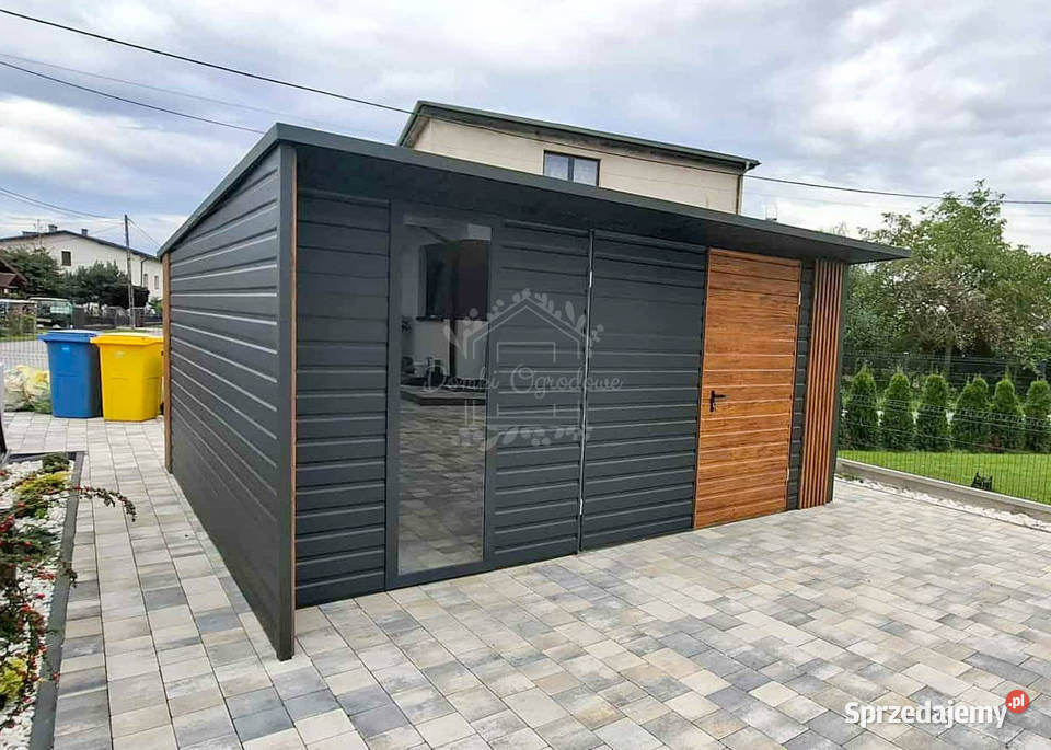 Schowek Domek ogrodowy 5x4m brama dwuskrzydłowa Łęczyca sprzedam
