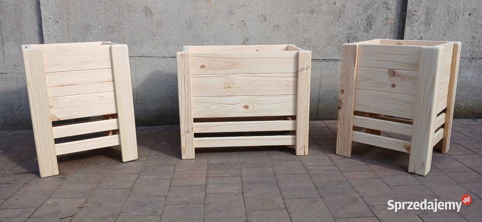 Donice drewniane Łódź