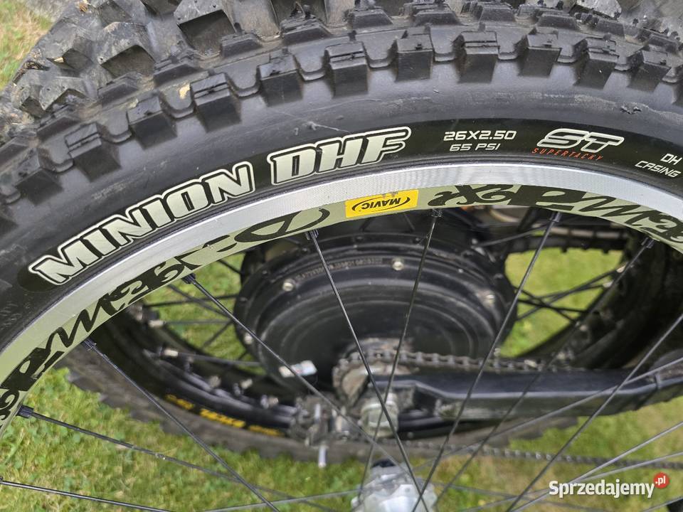 Mavic Deemax 26 z oponami srebrne