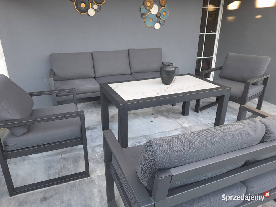 Meble ogrodowe taras loft nowoczesne Warszawa sprzedam