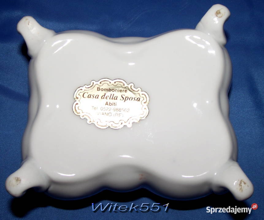 Porcelanowa Szkatułka Bomboniere Casa Della podkarpackie Stalowa Wola sprzedam