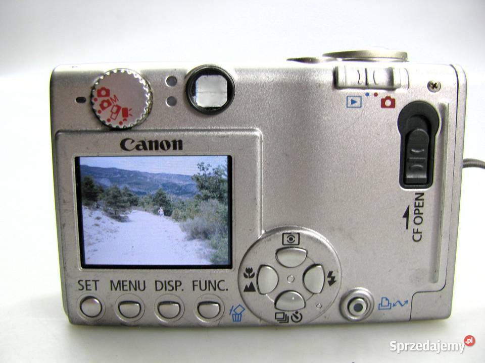 CANON IXUS 430 4MPIX APARAT CYFROWY DIGITAL Brody