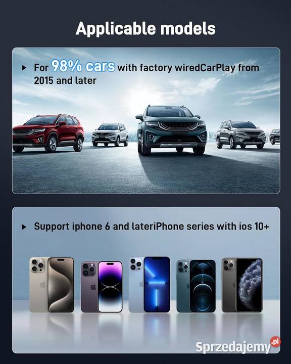 ADAPTER SAMOCHODOWY CARPLAY Częstochowa