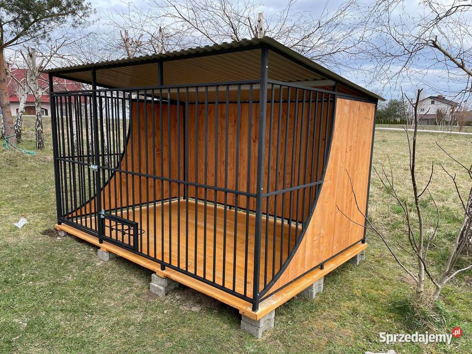 Kojec psa Łezka WZMOCNIONY GROŹNYCH PSÓW