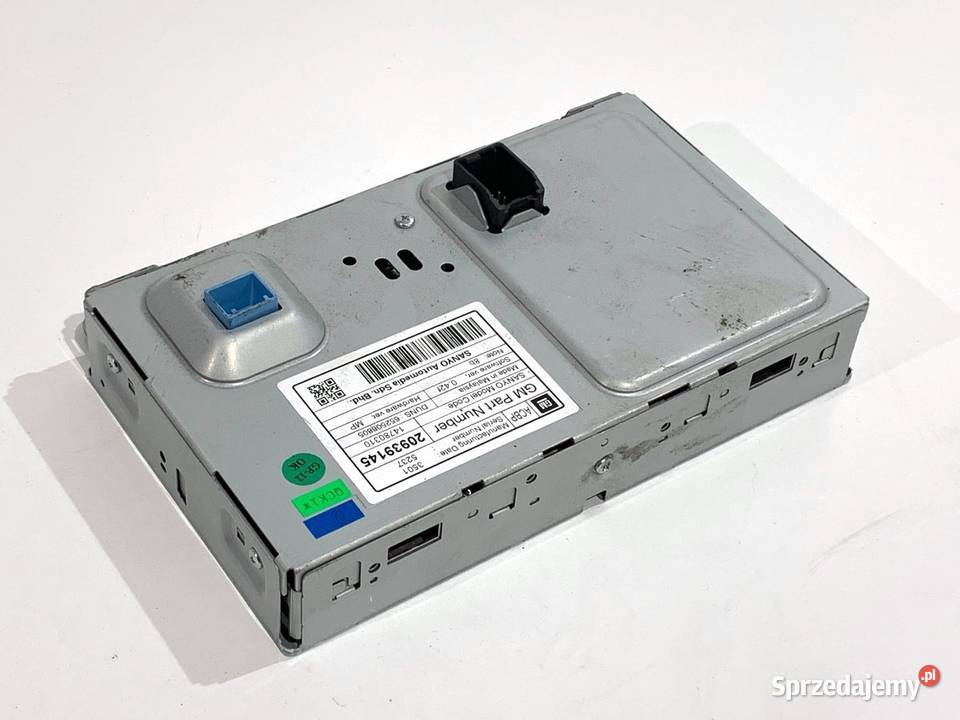 WYŚWIETLACZ OPEL INSIGNIA A 20939145 0817 EKRAN podkarpackie