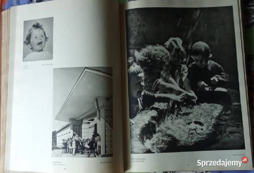 Cztery pory roku 1955r albumfoto ilustrowany Łódź