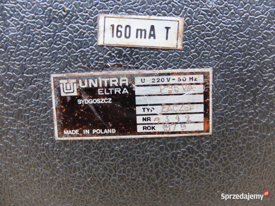 Organy Żaczek z 1979 roku PRL Eltra Bydgoszcz