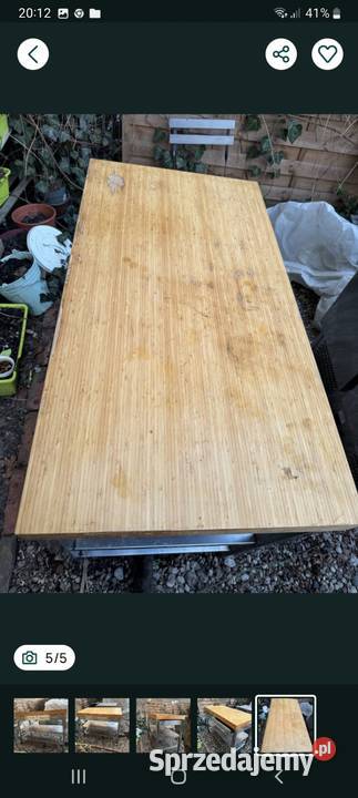 Stół roboczy Rimforsa Ikea Zapewniam transport Kórnik sprzedam