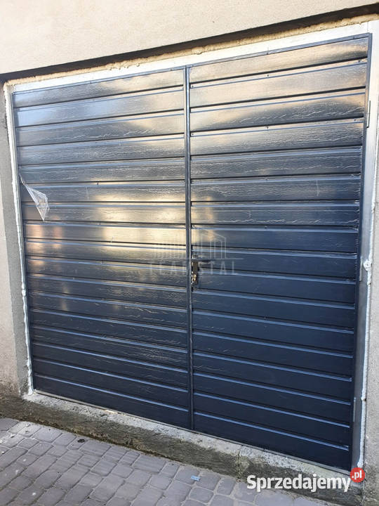 Bramy garażowe na wymiar dwuskrzydłowe ocieplone Pozostałe sprzedam