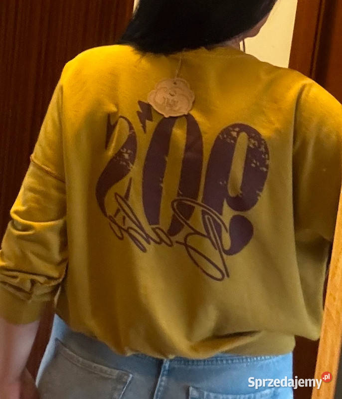 Bluza damska musztardowa oversize vintage 90s zachodniopomorskie