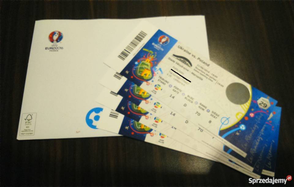 Bilety Euro 2016 Polska Ukraina Piła