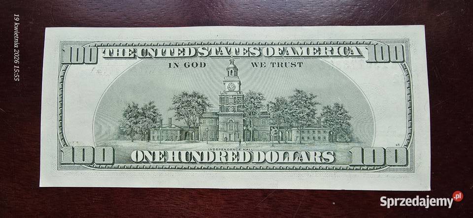 100 dolarów usa 2003