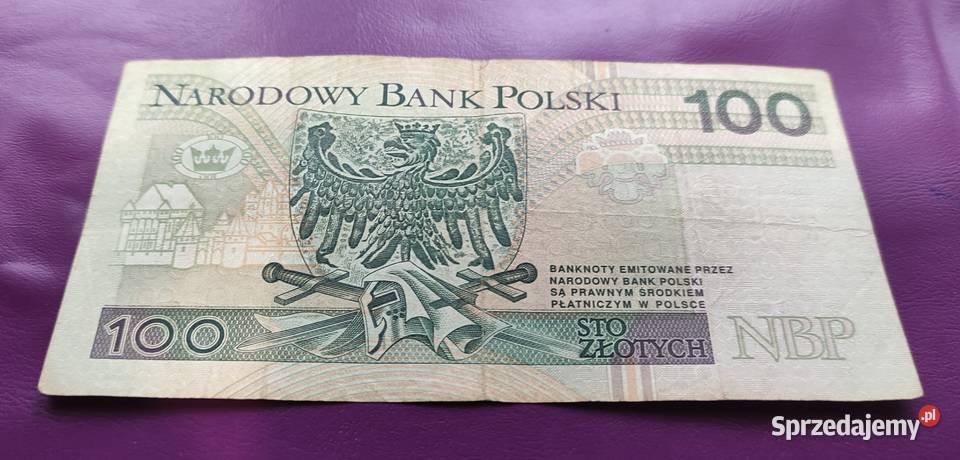 Banknot kolekcjonerski 100 1994 seria Antyki, Sztuka, Kolekcje