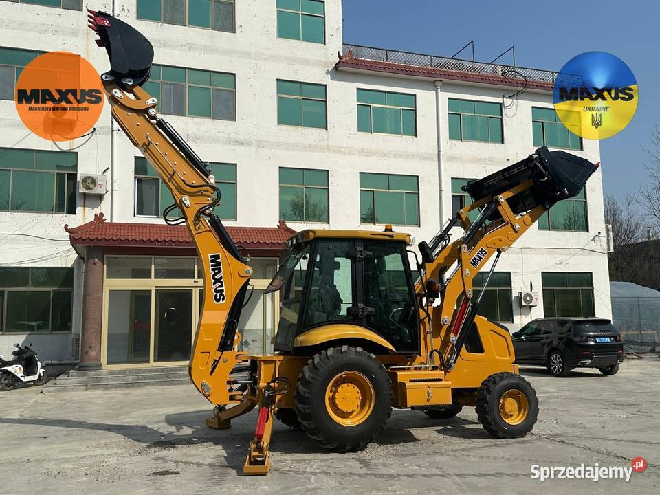 NOWY MAXUS 3CX 93kW CUMMINS Koparko Ładowarka Szczecin
