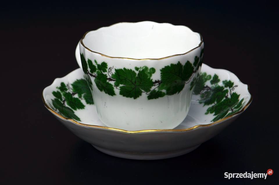 Filiżanka w stylu miśnieńskim Schnwald Bavaria