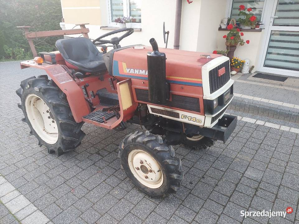 Yanmar f 14 d traktorek 4x4 kubota iseki 14 Domaradz