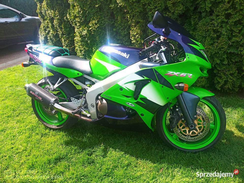 Kawasaki ZX6R Ninja Zielona z Niemiec Iwł w Ostrów Wielkopolski sprzedam