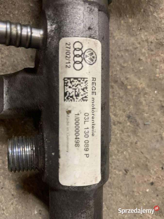 vw audi listwa wtryskowa 20 tdi CR Kłodzko sprzedam