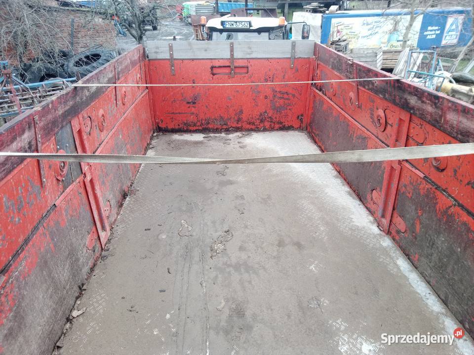 Przyczepa wywrotka na 3 strony do tyłu tandem lubuskie Bytom Odrzański