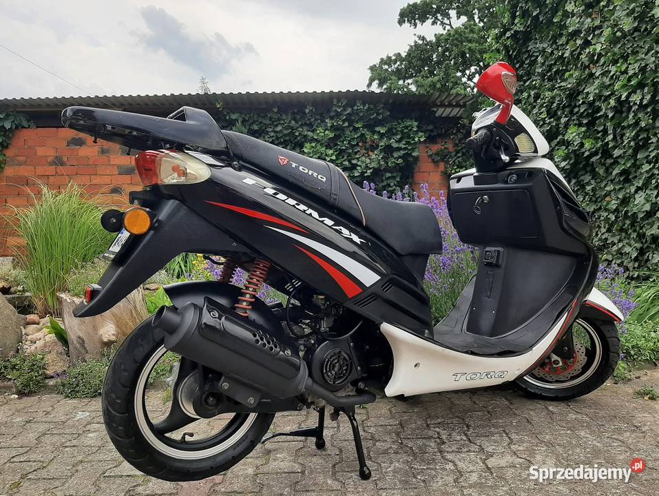 Zadbany duży skuter Torq Formax 50 4t 2017r 1wł Tuczno