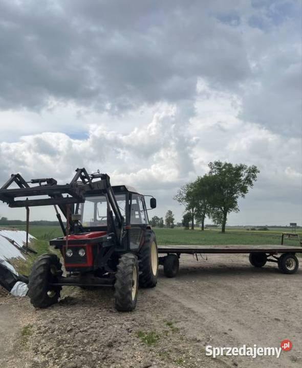 Zetor 7245 z turem wielkopolskie Dziwie sprzedam