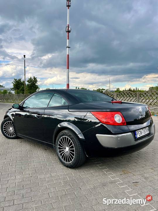 renault megane 20 benzyna cabrio OSOBY PRYWATNEJ