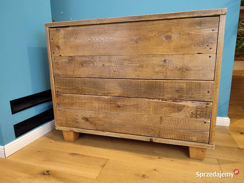 Komoda loft boho ręcznie robiona Unikat hand Łódź