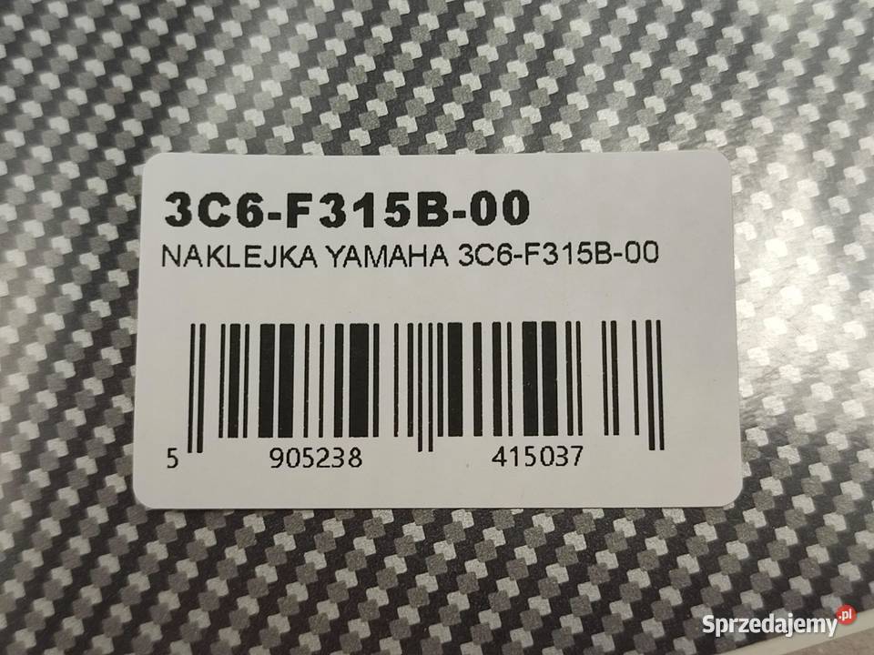 NAKLEJKA NA WAHACZ YAMAHA NS 50 20132016