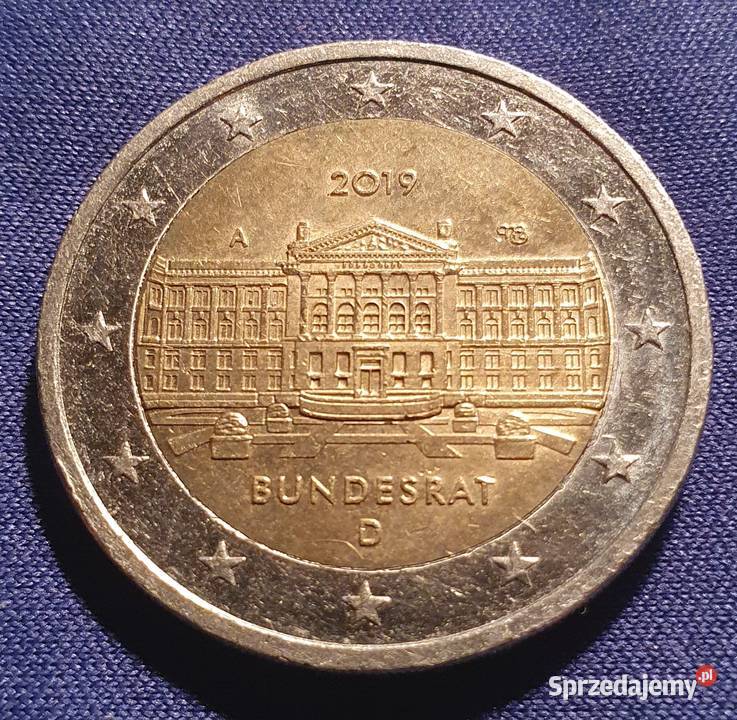 2 euro 2019 D Niemcy Bundesrat Wałbrzych