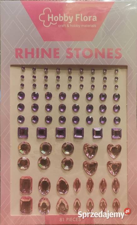 Kryształki ozdobne 81 samoprzylepne