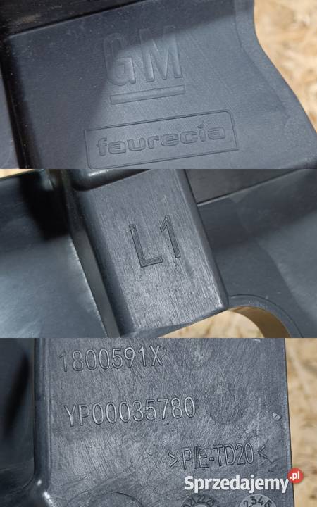 OPEL GRANDLAND X ŚLIZG MOCOWANIE ZDERZAKA LEWY osobowe Pleszew