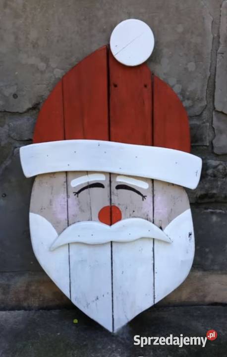 Bałwan drewniany ozdobny Zgierz