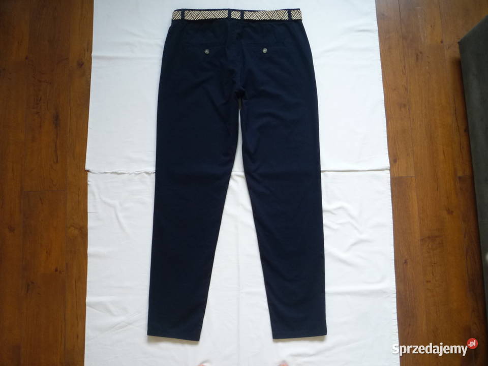 Nowe Orsay 38M Granatowe Chino Spodnie damskie Szczecin